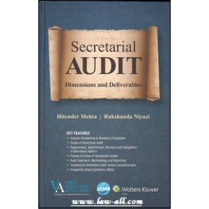 CCH's Secretarial Audit Dimensions and Deliverables by Hitender Mehta & Rakshanda Niyazi [HB]